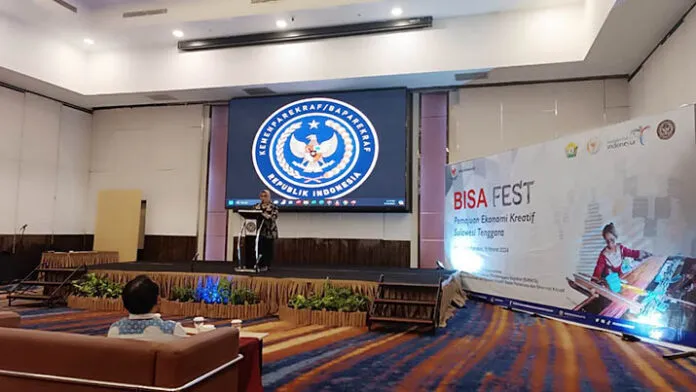 bisa_fest1 Tina Nur Alam Mendorong Pemajuan Ekonomi Kreatif Sulawesi Tenggara