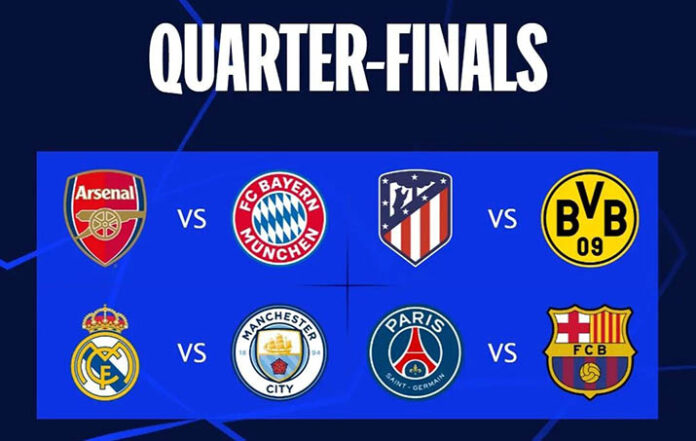 Drawing Perempat Final Liga Champions 2024: Madrid vs Man City, PSG vs Barcelona
