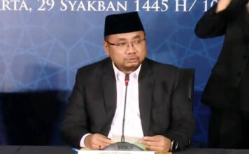 Pemerintah Tetapkan 1 Ramadan 1445 Hijriah Jatuh pada Selasa, 12 Maret 2024 Pemerintah Tetapkan 1 Ramadan 1445 Hijriah Jatuh pada Selasa, 12 Maret 2024