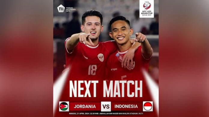 Link Live Streaming Timnas U-23 Indonesia vs Yordania: Garuda Muda Targetkan Kemenangan!