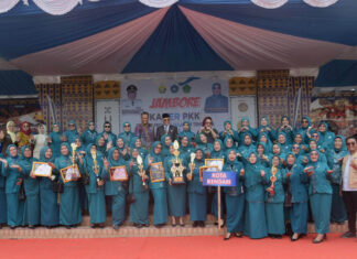 Kota Kendari Juara Umum Jambore PKK Tingkat Provinsi Sulawesi Tenggara Kota Kendari Juara Umum Jambore PKK Tingkat Provinsi Sulawesi Tenggara