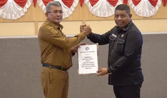 Rekomendasi DPRD Kota Kendari Terhadap LKPJ Wali Kota 2023 Disampaikan dalam Rapat Paripurna
