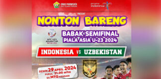 Nobar Timnas Indonesia vs Uzbekistan di Eks MTQ Kendari Nobar Timnas Indonesia vs Uzbekistan di Eks MTQ Kendari