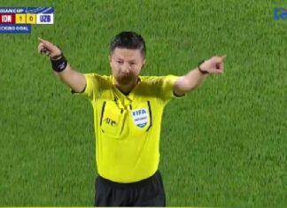 Timnas Indonesia U-23 Kalah 0-2 dari Uzbekitan, Kinerja Wasit Shen Yinhao Jadi Sorotan Timnas Indonesia U-23 Kalah 0-2 dari Uzbekitan, Kinerja Wasit Shen Yinhao Jadi Sorotan