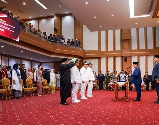 Andap Budhi Revianto Lantik Pj Bupati Buton, Busel dan Buteng Andap Budhi Revianto Lantik Pj Bupati Buton, Busel dan Buteng