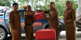 Pemprov Sultra Kembali Salurkan Bantuan Sosial Korban Banjir Konawe Utara Pemprov Sultra Kembali Salurkan Bantuan Sosial Korban Banjir Konawe Utara