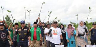 Kanwil Kemenag Sultra Tanam 1.000 Pohon Mangrove di Teluk Kendari Kanwil Kemenag Sultra Tanam 1.000 Pohon Mangrove di Teluk Kendari