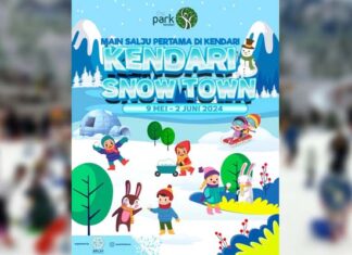 Kendari Snow Town Hadir di The Park Kendari, Nikmati Sensasi Main Salju Kendari Snow Town Hadir di The Park Kendari, Nikmati Sensasi Main Salju