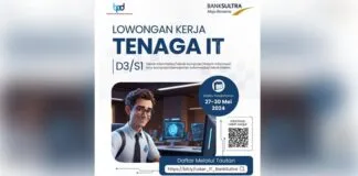 Bank Sultra Buka Lowongan Kerja untuk Tenaga IT 2024 Bank Sultra Buka Lowongan Kerja untuk Tenaga IT 2024
