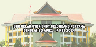 UHO Gelar UTBK-SNBT Gelombang Pertama Dimulai 30 April – 7 Mei 2024 UHO Gelar UTBK-SNBT Gelombang Pertama Dimulai 30 April - 7 Mei 2024