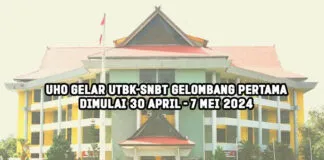 UHO Gelar UTBK-SNBT Gelombang Pertama Dimulai 30 April – 7 Mei 2024 UHO Gelar UTBK-SNBT Gelombang Pertama Dimulai 30 April - 7 Mei 2024