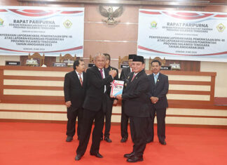 Pemprov Sultra Raih Opini WTP 11 Kali Berturut-turut dari BPK RI Pemprov Sultra Raih Opini WTP 11 Kali Berturut-turut dari BPK RI