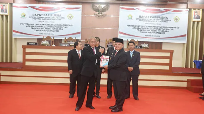 WTP_sultra Pemprov Sultra Raih Opini WTP 11 Kali Berturut-turut dari BPK RI