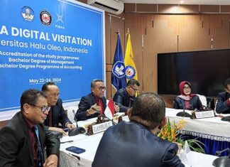 UHO Kendari Raih Peluang Emas Menuju Perguruan Tinggi Kelas Dunia dengan Visitasi Daring FIBAA UHO Kendari Raih Peluang Emas Menuju Perguruan Tinggi Kelas Dunia dengan Visitasi Daring FIBAA