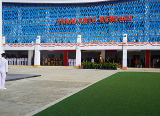 Pemkot Kendari Gelar Upacara Peringatan Hari Lahir Pancasila dengan Semangat Persatuan Menuju Indonesia Emas 2045 Pemkot Kendari Gelar Upacara Peringatan Hari Lahir Pancasila dengan Semangat Persatuan Menuju Indonesia Emas 2045