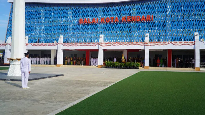 Pemkot Kendari Gelar Upacara Peringatan Hari Lahir Pancasila dengan Semangat Persatuan Menuju Indonesia Emas 2045
