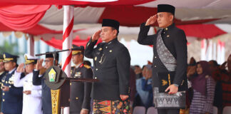 Upacara Peringatan Hari Lahir Pancasila 2024 di Sultra: Pancasila Pemersatu Bangsa Menuju Indonesia Emas 2045 Upacara Peringatan Hari Lahir Pancasila 2024 di Sultra: Pancasila Pemersatu Bangsa Menuju Indonesia Emas 2045