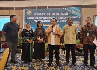 Pemprov Sultra Gelar Rakor Stabilisasi Pasokan dan Harga Pangan Jelang Idul Adha Pemprov Sultra Gelar Rakor Stabilisasi Pasokan dan Harga Pangan Jelang Idul Adha