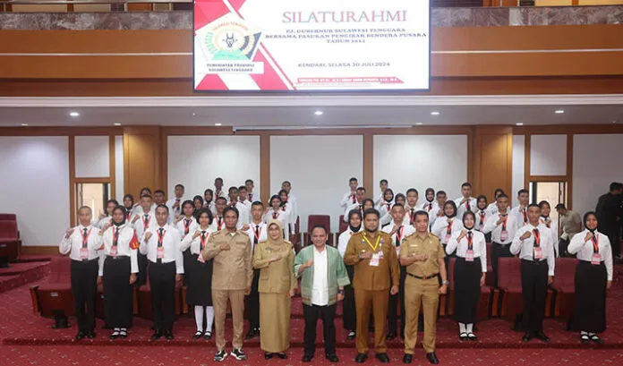 Pj Gubernur Sultra Ajak Calon Paskibraka Jadi Pemimpin Berintegritas