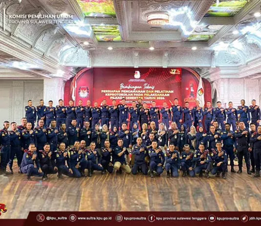 Persiapan Pilkada 2024, KPU Sultra Gelar Bimtek Persiapan Pengamanan dan Pelatihan Keprotokolan Persiapan Pilkada 2024, KPU Sultra Gelar Bimtek Pelatihan Keprotokolan