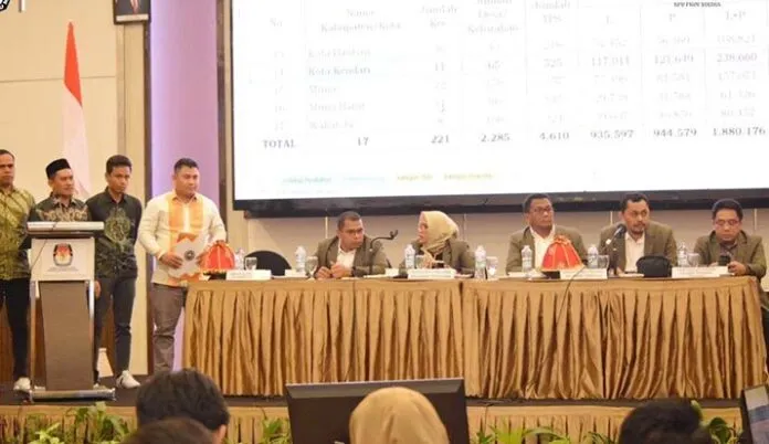 KPU Sultra Tetapkan DPS 1,8 Juta Pemilih untuk Pilkada 2024