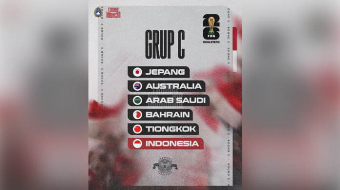 Jadwal Kualifikasi Piala Dunia 2026: Timnas Indonesia vs Arab Saudi dan Australia