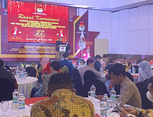 KPU Sultra Gelar Rakor Pendaftaran dan Pemeriksaan Kesehatan Calon Pilkada 2024 KPU Sultra Gelar Rakor Pendaftaran dan Pemeriksaan Kesehatan Calon Pilkada 2024