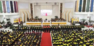 UHO Kendari Wisuda Ribuan Mahasiswa, Warham Aliansa Jadi Lulusan Terbaik UHO Kendari Gelar Wisuda Gelombang Pertama Periode April-Juli Tahun 2024