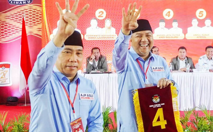 AJP-ASLI Dapat Nomor 4: Simbol Kesuksesan di Pilwali Kendari 2024