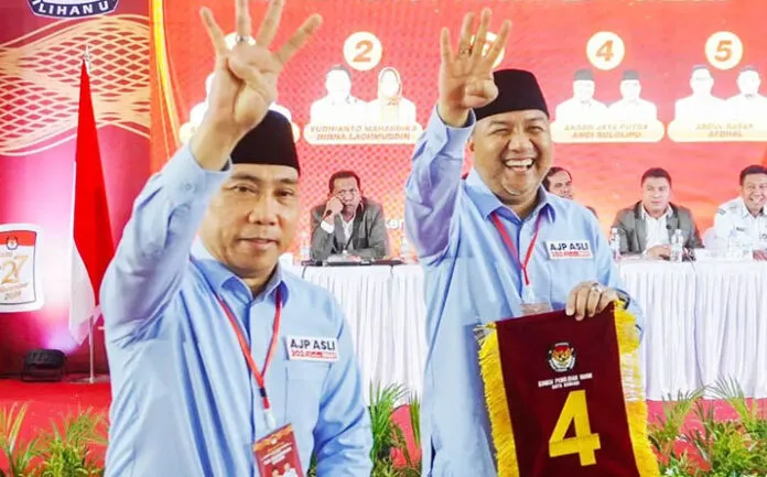AJP-ASLI Dapat Nomor 4: Simbol Kesuksesan di Pilwali Kendari 2024