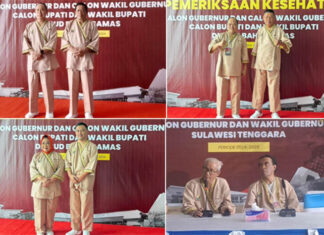 Empat Bacalon Gubernur Sultra Jalani Tes Kesehatan di RSU Bahteramas Kendari Empat Bacalon Gubernur Sultra Jalani Tes Kesehatan di RSU Bahteramas Kendari