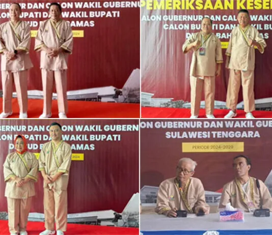 Empat Bacalon Gubernur Sultra Jalani Tes Kesehatan di RSU Bahteramas Kendari Empat Bacalon Gubernur Sultra Jalani Tes Kesehatan di RSU Bahteramas Kendari