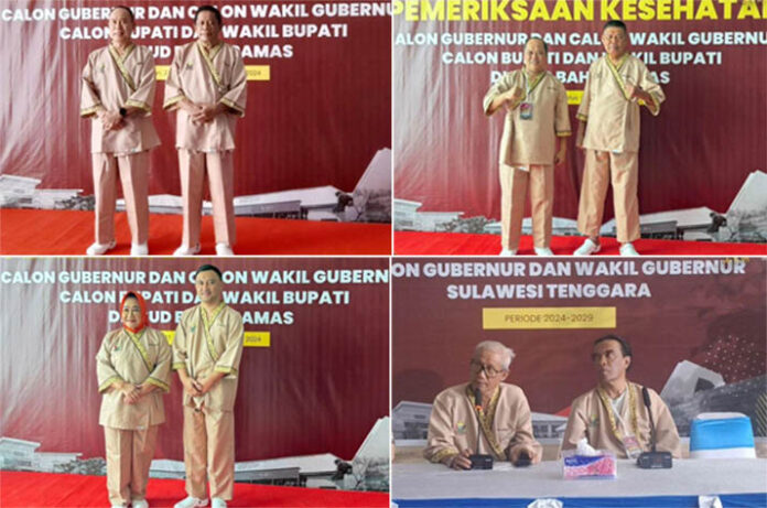 Empat Bacalon Gubernur Sultra Jalani Tes Kesehatan di RSU Bahteramas Kendari