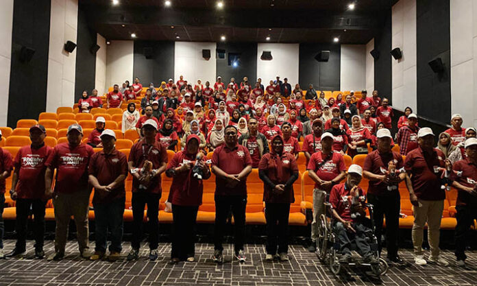 KPU Sultra Gelar Nonton Bareng Film Pilkada 2024 "Tepatilah Janji" di Baubau