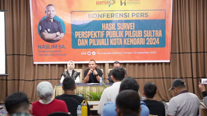 Survei THI Pilgub Sultra 2024: Pasangan LA-Ida Memimpin