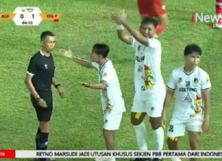 Kontroversi Wasit Eko Agus Sugiharto di Laga Aceh vs Sulteng, PON XXI Aceh-Sumut 2024 Kontroversi Wasit Eko Agus Sugiharto di Laga Aceh vs Sulteng, PON XXI Aceh-Sumut 2024