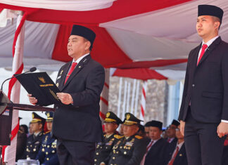 Pj Gubernur Sultra Pimpin Upacara Hari Kesaktian Pancasila, Ajak Masyarakat Perkuat Persatuan Pj Gubernur Sultra Pimpin Upacara Hari Kesaktian Pancasila, Ajak Masyarakat Perkuat Persatuan