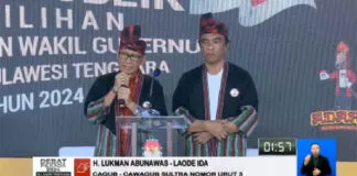 Pasangan LA-Ida Tegaskan Komitmen dalam Penutupan Debat Pilgub Sultra 2024 Pasangan LA-Ida Tegaskan Komitmen dalam Penutupan Debat Pilgub Sultra 2024