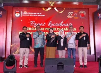 KPU Sultra Gelar Rapat Koordinasi Bahas Kesiapan Distribusi Logistik Pemilu 2024 KPU Sultra Gelar Rapat Koordinasi Bahas Kesiapan Distribusi Logistik Pemilu 2024