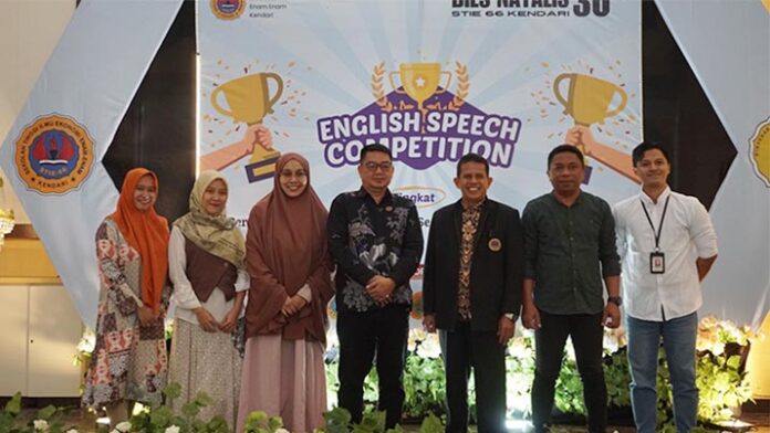 stieenamenam Gelar English Speech Competition Meriahkan Dies Natalis ke-30, STIE Enam Enam Kendari