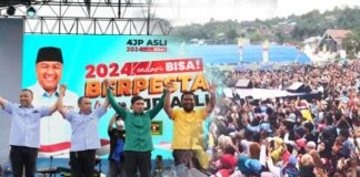 Kampanye Akbar AJP-ASLI, Ribuan Pendukung Padati Lapangan Benu-Benua Kendari Kampanye Akbar AJP-ASLI, Ribuan Pendukung Padati Lapangan Benu-Benua Kendari