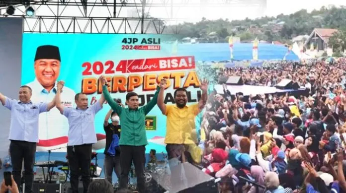 kampanye_ajp Kampanye Akbar AJP-ASLI, Ribuan Pendukung Padati Lapangan Benu-Benua Kendari