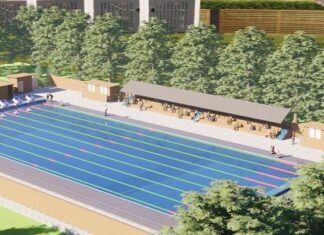 Pembangunan Kolam Renang Bertaraf Internasional di Sultra Hampir Rampung Pembangunan Kolam Renang Bertaraf Internasional di Sultra Hampir Rampung