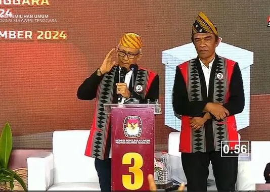 LA-Ida Tegaskan Komitmen Melayani dan Memimpin dengan Amanah di Debat Terakhir Pilgub Sultra LA-Ida Tegaskan Komitmen Melayani dan Memimpin dengan Amanah di Debat Terakhir Pilgub Sultra