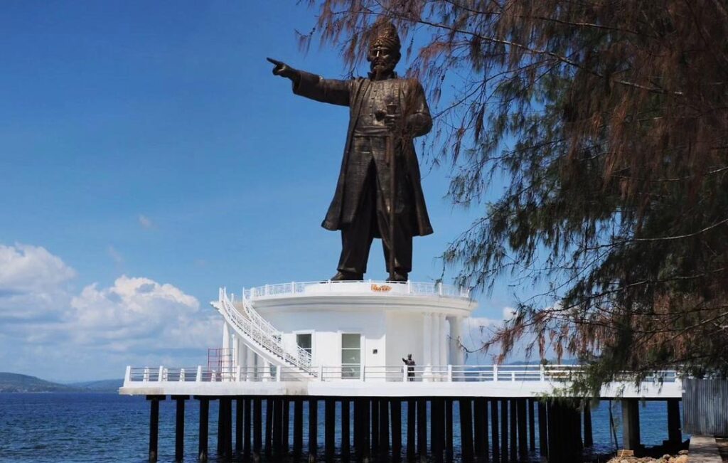 Pembangunan Patung Oputa Yi Koo di Baubau Telah Rampung, Sultra Segera Miliki Ikon Baru