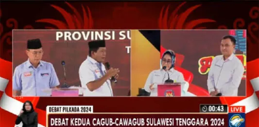 Momen ASR-Hugua Tanya Tentang AI, Kepada Tina-Ihsan di Debat Kedua Pilgub Sultra 2024 Momen ASR-Hugua Tanya Tentang AI, Kepada Tina-Ihsan di Debat Kedua Pilgub Sultra 2024