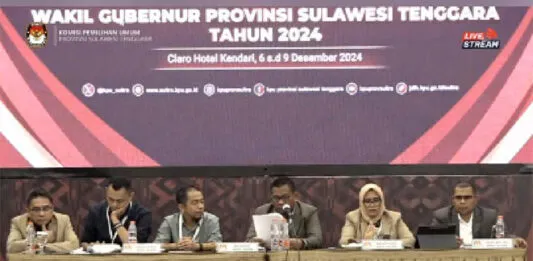 Raih 52,39 Persen Suara, KPU Sultra Tetapkan ASR-Hugua Pemenang Pilgub Sultra 2024 Raih 52,39 Persen Suara, KPU Sultra Tetapkan ASR-Hugua Pemenang Pilgub Sultra 2024