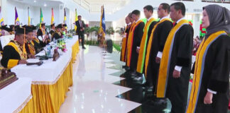 UHO Kukuhkan 7 Guru Besar Baru, Tingkatkan Kualitas Pendidikan UHO Kukuhkan 7 Guru Besar Baru, Tingkatkan Kualitas Pendidikan