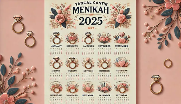 Tanggal Cantik Menikah 2025: Temukan Hari Bahagia Anda!