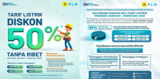 PLN Beri Diskon Listrik 50% Mulai Januari 2025, Begini Cara Mendapatkannya PLN Beri Diskon Listrik 50% Mulai Januari 2025, Begini Cara Mendapatkannya